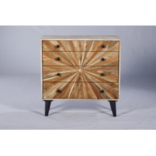 Mesa de cabeceira de madeira de quarto de alta qualidade